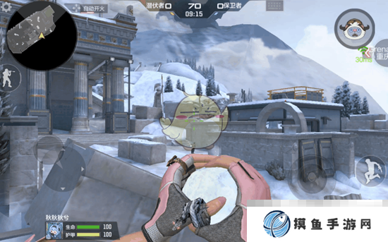 《CF手游》打雪仗玩法