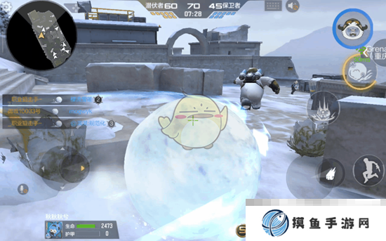 《CF手游》打雪仗玩法