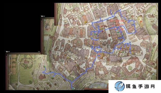 天国拯救2库腾堡地下通道路线图是什么