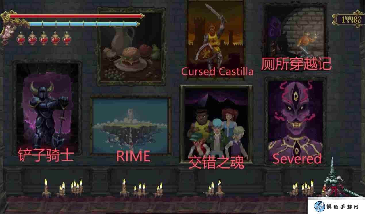 《神之亵渎》沉睡画布收集向流程攻略