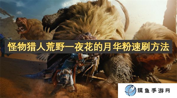 怪物猎人荒野一夜花的月华粉速刷方法