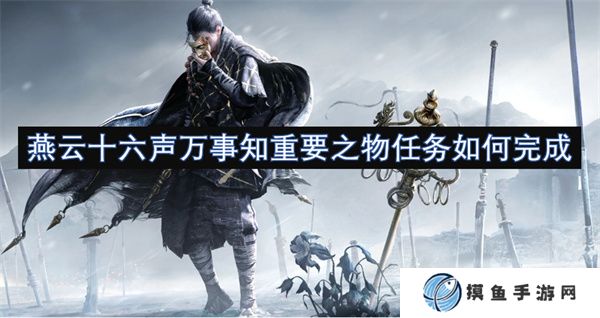 燕云十六声万事知重要之物任务如何完成